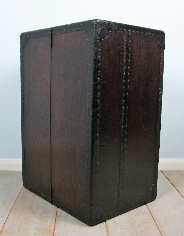 A 19TH Century Campaign Bookcase